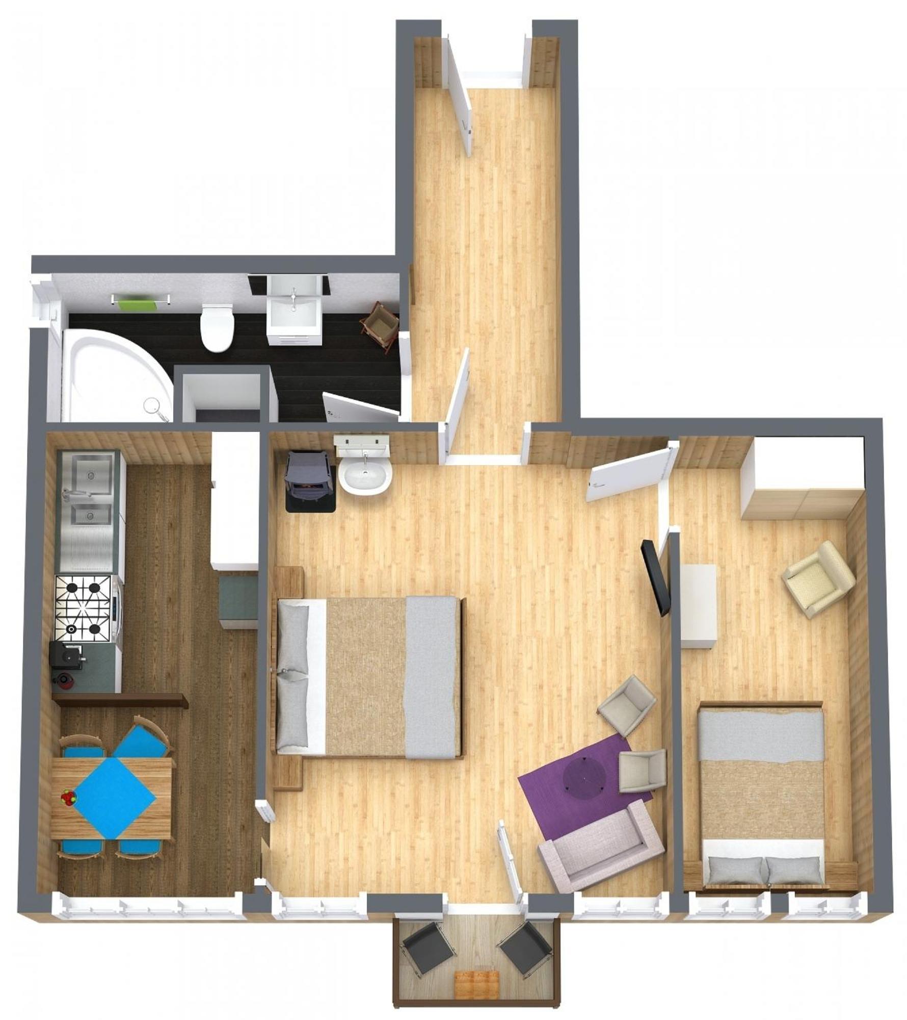 Apartment Adlerhorst - Im Niedersimmental